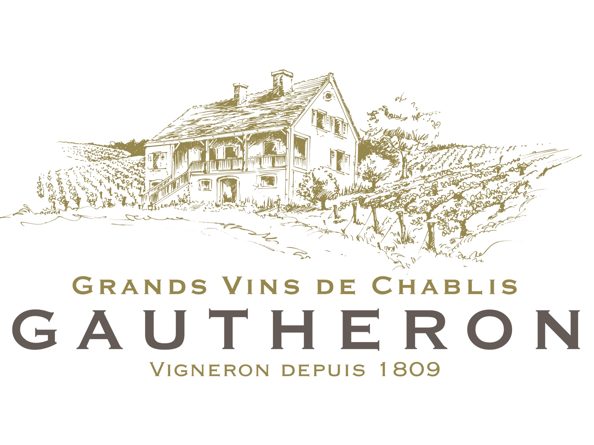 Domaine Gautheron producent wina logotyp