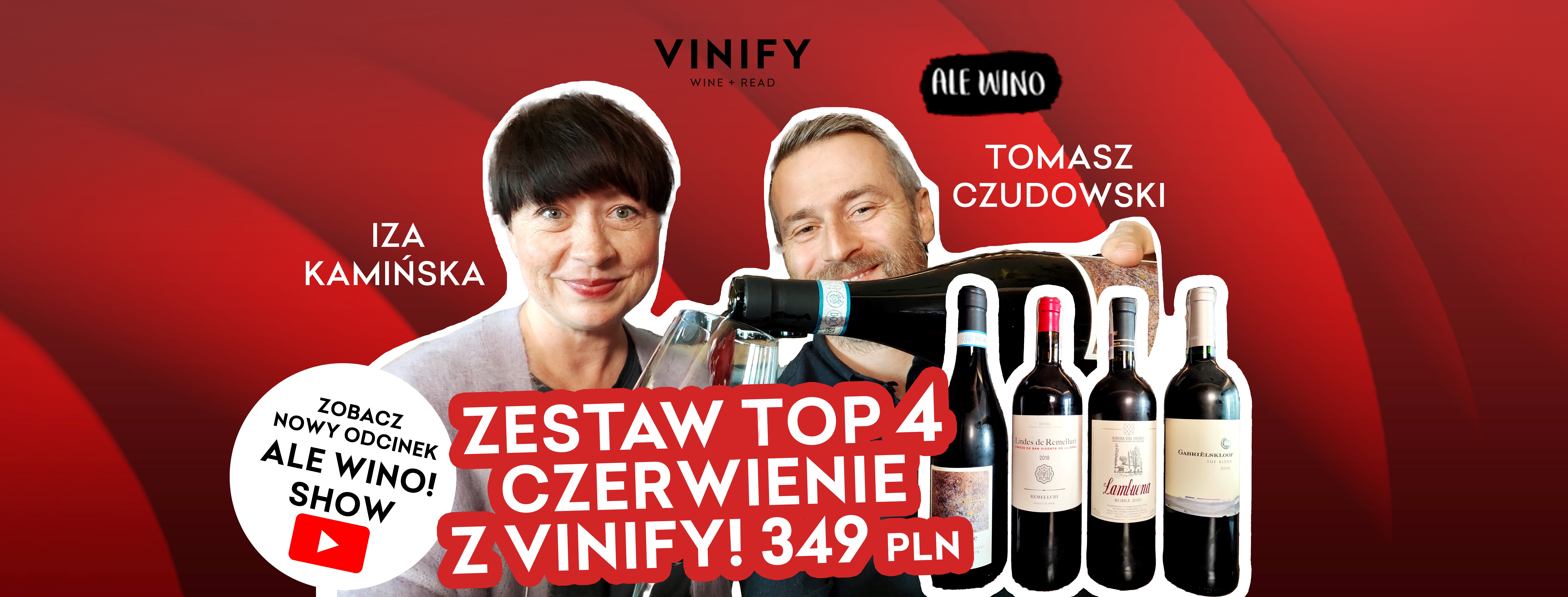 TOP4 Czerwienie Ale Wino